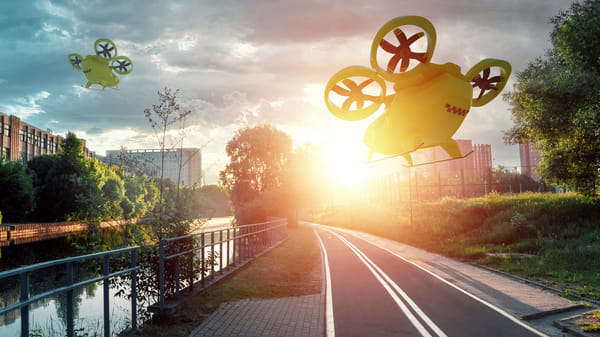 Een taxi drone om je van A naar B te brengen